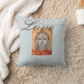 Rumi愛引用文の仏の水彩画の芸術の装飾用クッション クッション (ブランケット)