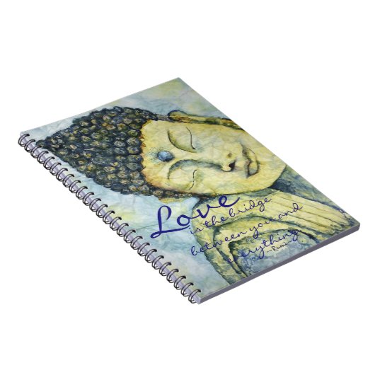 Rumi愛引用文の仏の芸術ジャーナル ノートブック (右側)