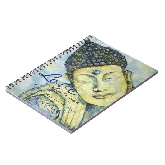 Rumi愛引用文の仏の芸術ジャーナル ノートブック (左側)