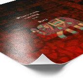 Rumi感動的 What You Seek引用文 フォトプリント (角)