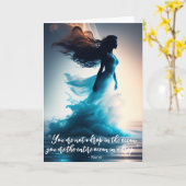 Rumi海引用文Dreamscapeグリーティングカード カード (黄色い花)