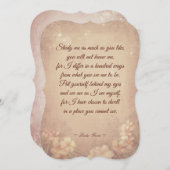 Rumi （またはBY YOURSELF）のグリーティングカードによるPOSAL 案内状 (正面/裏面)