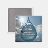 Rumi -海のドロップ マグネット (正面/裏面)