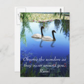 Rumi 疑問に思 The ポストカード (正面/裏面)