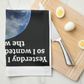 Rumi – 自分を変える キッチンタオル (四つ折り)