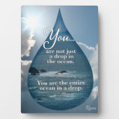 Rumi Drop in the海 フォトプラーク (正面)