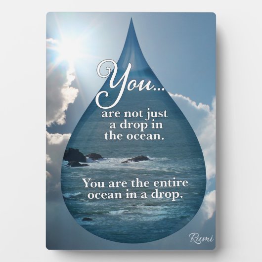 Rumi Drop in the海 フォトプラーク (正面)