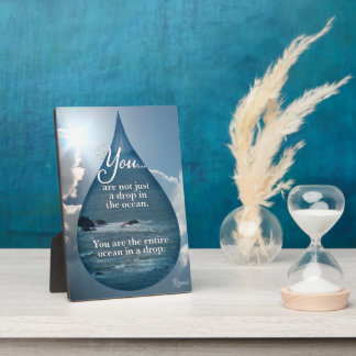 Rumi Drop in the海 フォトプラーク