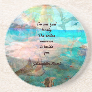 Rumi Inspiration引用文About the Universe コースター