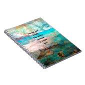 Rumi Inspiration引用文About the Universe ノートブック (右側)