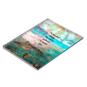 Rumi Inspiration引用文About the Universe ノートブック (左側)