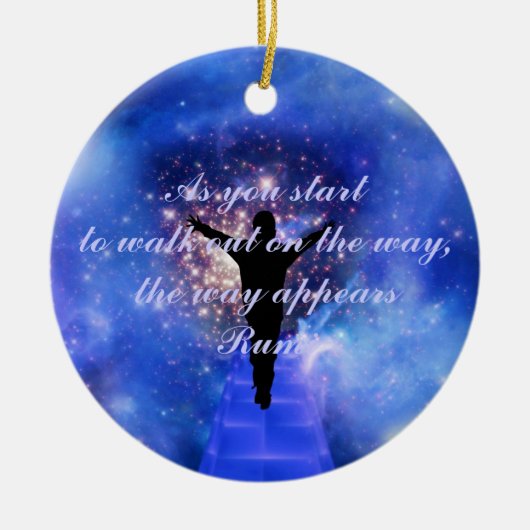 Rumi Trust the way セラミックオーナメント (正面)