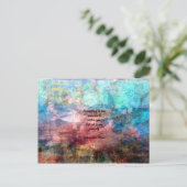 Rumi Uplifting引用文 – エネルギーと宇宙について ポストカード (スタンド正面)