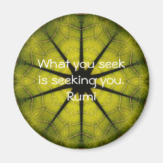Rumi Wisdom Attractionの引用 マグネット