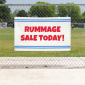 Rummage Sale Todayバナー 横断幕 (インサイチュ)
