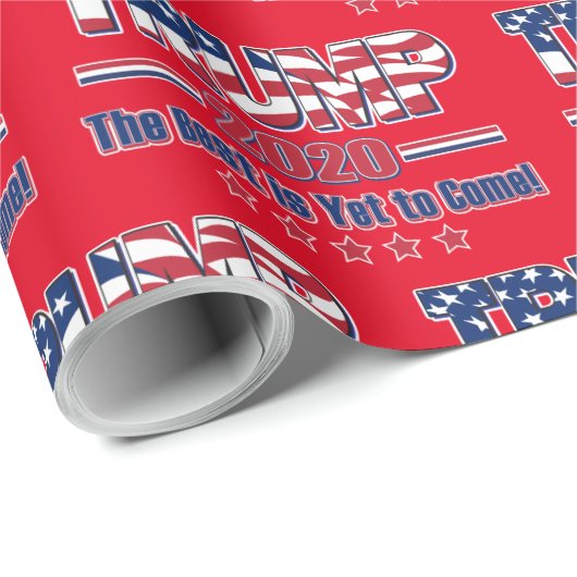 rump 2020まだ最高のまだ次の段階に達来しない ラッピングペーパー (ロールコーナー)