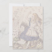 Run Alice Run ! ~ ご招待 招待状 (裏面)