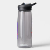 Run Baby Run Water Bottle: Motivational Hydration ウォーターボトル (左面)