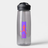 Run Baby Run Water Bottle: Motivational Hydration ウォーターボトル (正面)