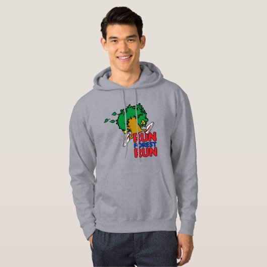 Run Forest Run パーカ (正面フル)