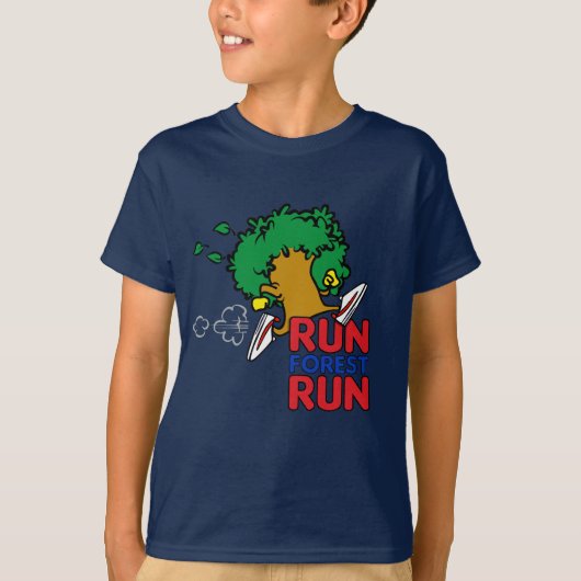 Run Forest Run Tシャツ (正面)