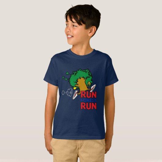Run Forest Run Tシャツ (正面フル)