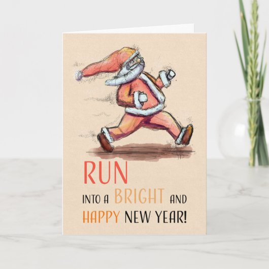 Run into a new year! カード (正面)