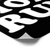 Run Mom Run Marathon Running Spectator ポスター (角)