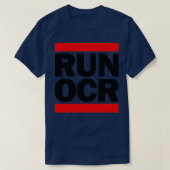 RUN OCR Tシャツ (デザイン正面)