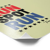 Run Spot Run トランプ 2024 フォトプリント (角)