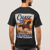 Run Strong Horse Motivation Shirt Tシャツ (裏面)