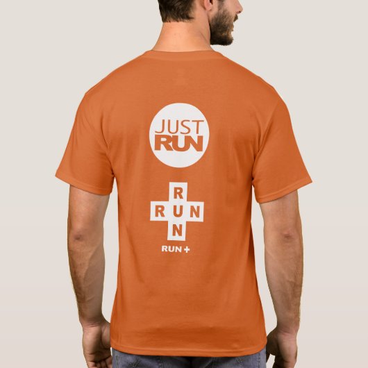 Run + tシャツ (裏面)