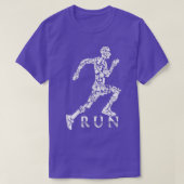 run tシャツ (デザイン正面)