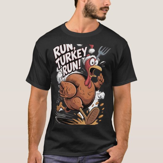 Run Turkey Run Tシャツ (正面)