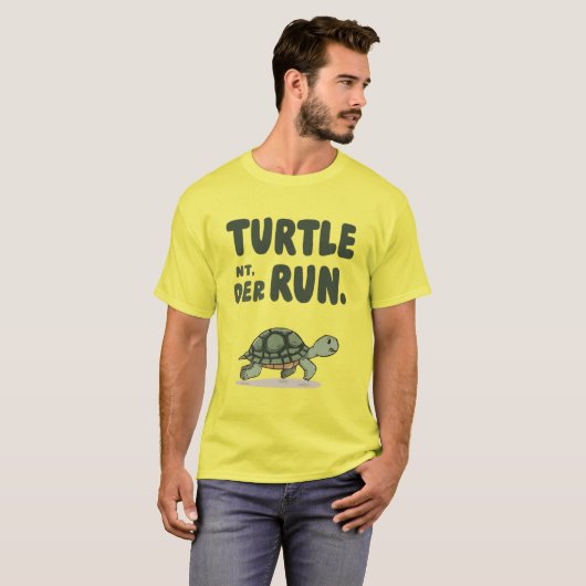 Run Turtle Tシャツ (正面フル)