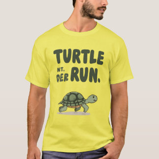 Run Turtle Tシャツ