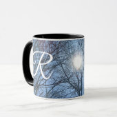 Run With It "R" ArborCrosse Initial Mug  マグカップ (正面左)
