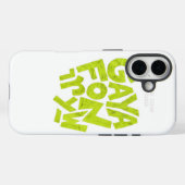 Run Your Own Race – Minimal Motivational iPhone 16 Case-Mate iPhoneケース (裏面 (横))