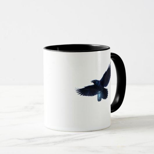 Runa Fehu y el Cuervo de Odín マグカップ (正面右)