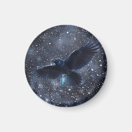 Runa Fehu y el Cuervo de Odín マグネット