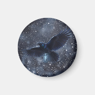 Runa Fehu y el Cuervo de Odín マグネット