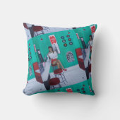 Runaround Sue Painting by Alfred Fox クッション (正面)