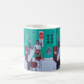 Runaround Sue Painting by Alfred Fox コーヒーマグカップ (中央)