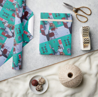 Runaround Sue Painting by Alfred Fox ラッピングペーパー