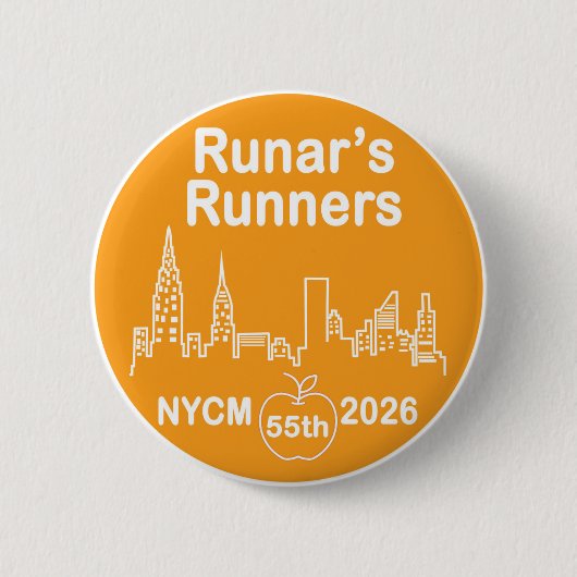 Runar's Runners Button - 2026 缶バッジ (正面)