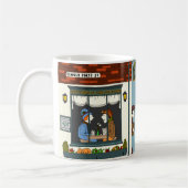 Runcibleスプーン、ライ コーヒーマグカップ (左)