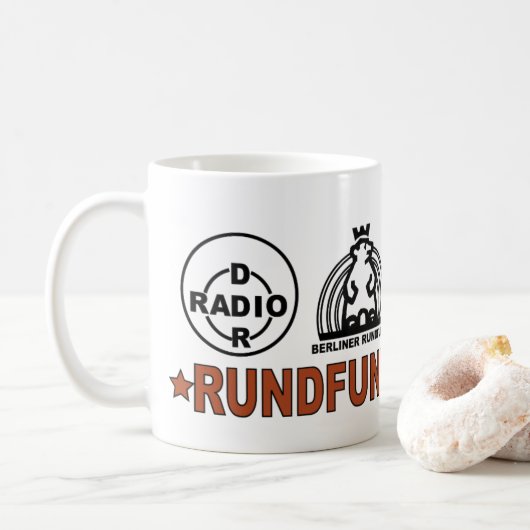 RUNDBANK DER DDR コーヒーマグカップ (ドーナツ)
