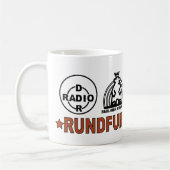 RUNDBANK DER DDR コーヒーマグカップ (左)