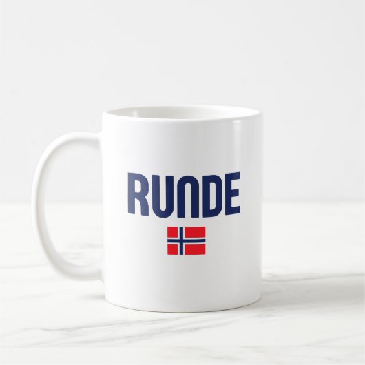 RUNDEノルウェー コーヒーマグカップ (左)
