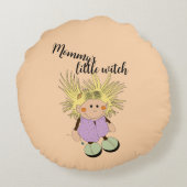 Runde Kissen "little witch" ラウンドクッション (裏面)